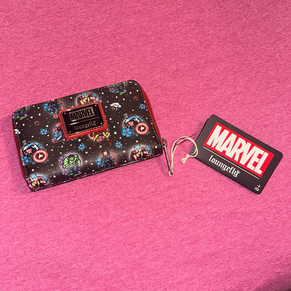 NWT LOUNGEFLY Marvel Wallet
